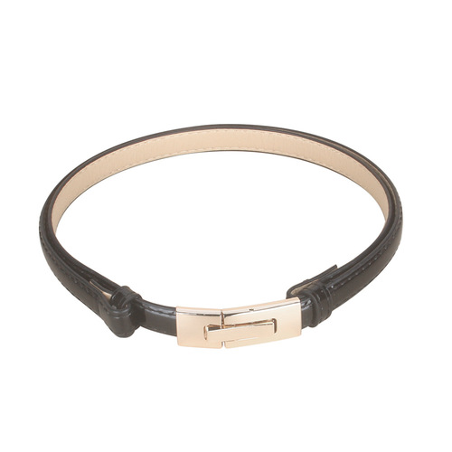 Women's belt PU cross-border waistband thin movable buckle decorative belt fashion versatile jeans European and American retro waist accessories