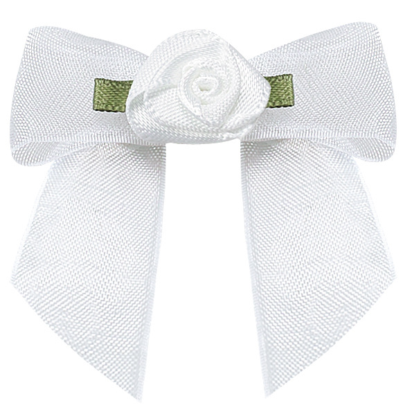 Yao Ming hecho a mano cinta arco regalo caja de joyería arco terminado ropa horquilla decoración estante de tres puntos nudo