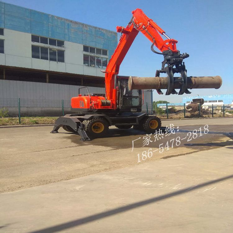 抓木机哪个牌子好 山东济宁源头直销 玉柴发动机360度旋转 劲工