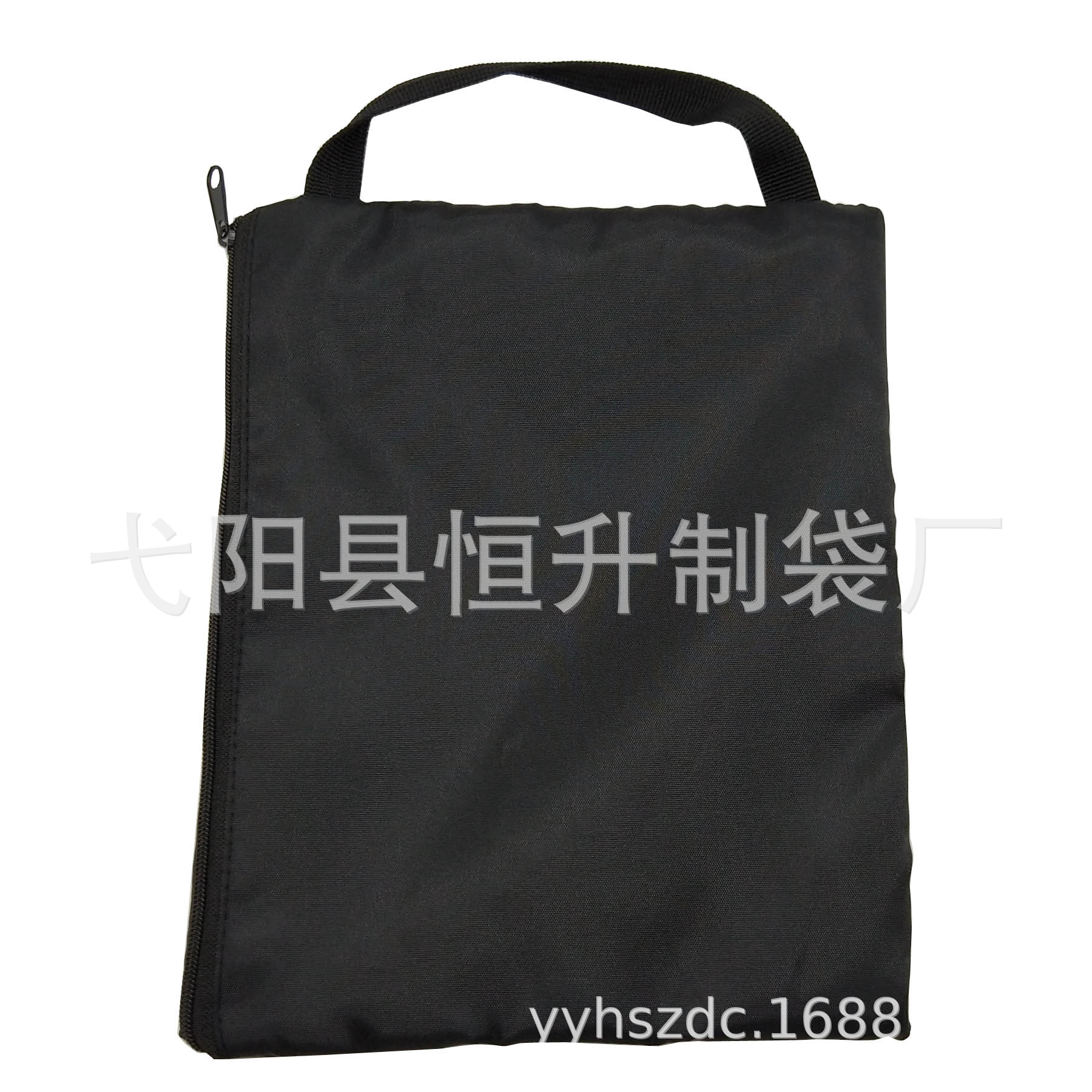 Black side-opening zipper net bag, stationery storage bag, toiletries packaging bag, travel cosmetics storage bag pic 14