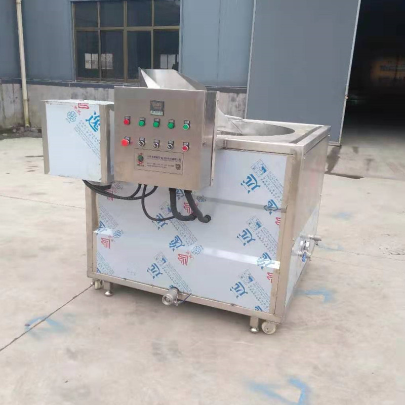 面食蜜三刀油炸机 炸江米条油炸锅 全自动带搅拌面筋油炸机