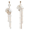 Long retro earrings from pearl, city style, 2022 collection, internet celebrity