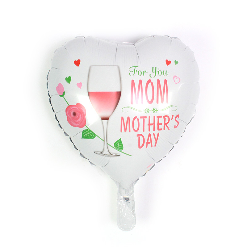 18寸爱心香槟母亲节 18in AX cup mother