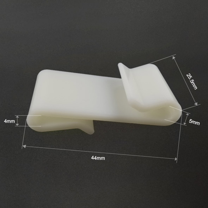 深圳厂家 货架挂钩小S扁钩塑料 展示架挂钩现货批发