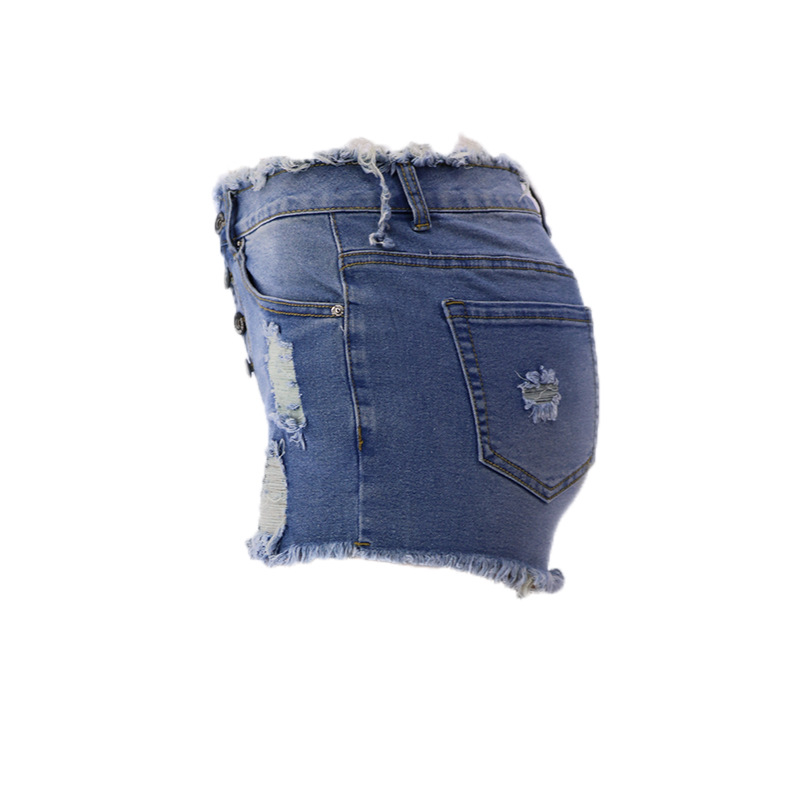 New Jeans con flecos y botones NSYB65137