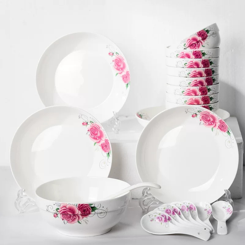Ceramic tableware, set, Birthday gift