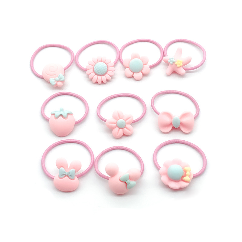 高弹力公主发圈