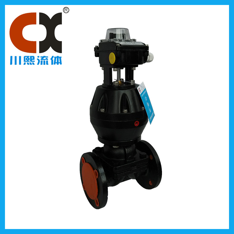 Power Plant Pneumatic Diaphragm valve EG6B41J-10 Normally closed Pneumatic Chenjiao Diaphragm valve