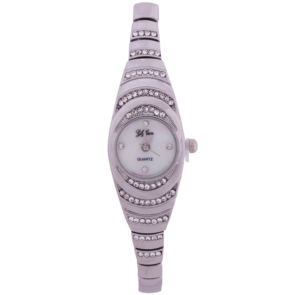 Reloj De Moda Nuevo Diamante Mujer Reloj Correa De Acero Reloj Al Por Mayor display picture 5