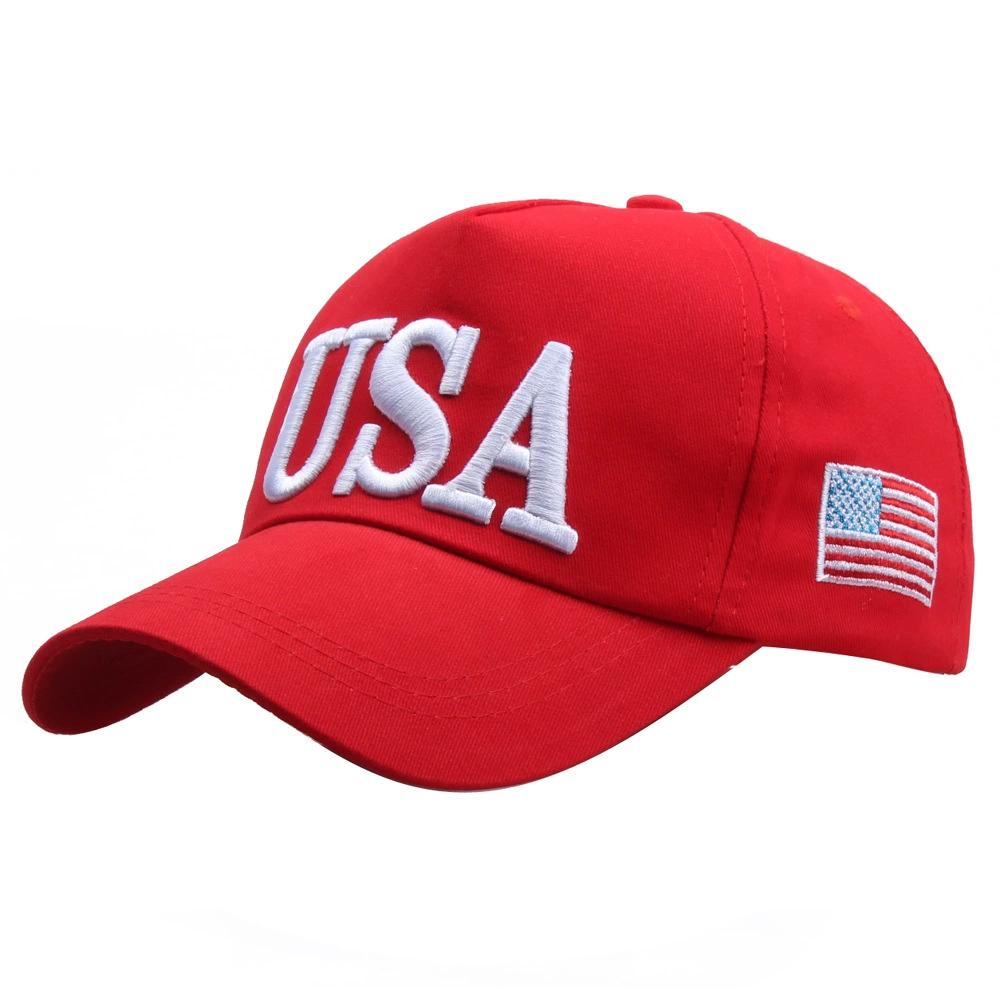 Baseball Cap, Unisex, Adjustable 58 cm, Sun-Protection, Embroidered Patch (Red/Black/White)