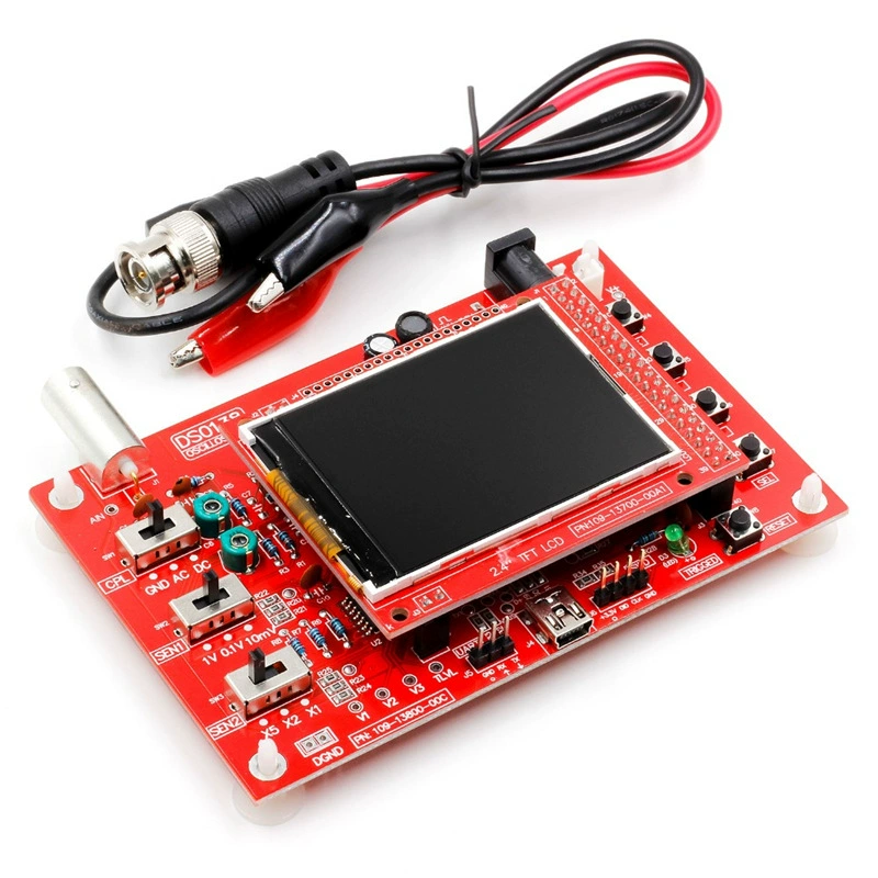 Поставка осциллографа DSO138 производственный комплект электронного обучения портативный карманный осциллограф DIY