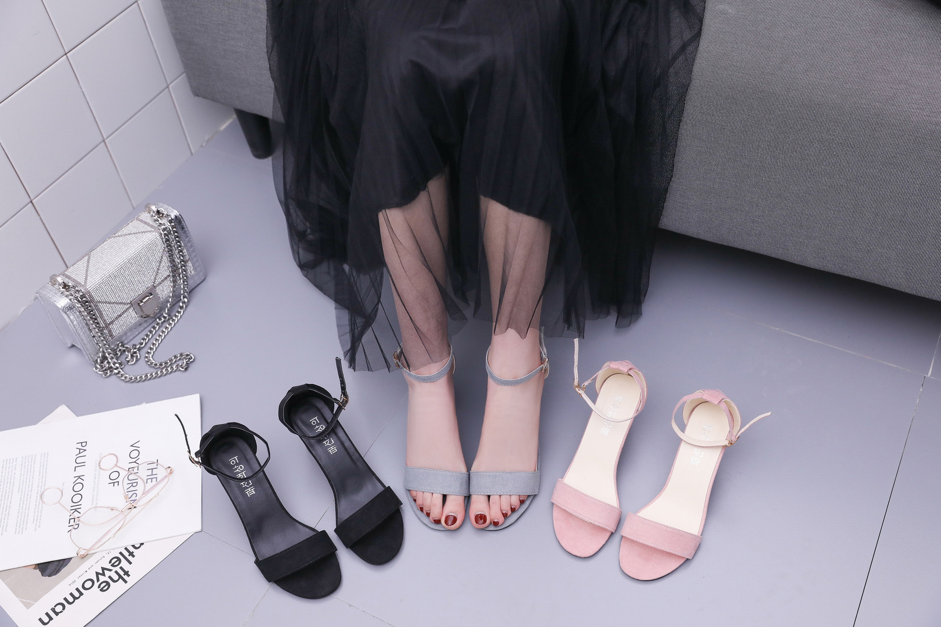 Chaussures été pour femme en Caoutchouc - Ref 3345636 Image 44