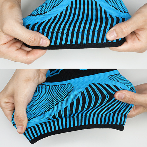 Bol Sports Knee Pads Silicone Knitted Elastic Support Knee Meniscus Squat Running Basketball Leg Guards for Men and Women