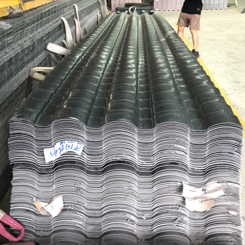 ASA合成樹脂瓦隔熱塑料瓦琉璃彩鋼瓦仿古瓦片屋頂別墅屋面裝飾瓦