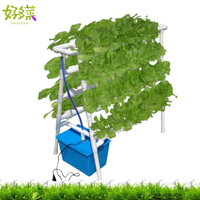 立体花架双面管道无土栽培设备阳台种菜水培蔬菜循环水耕机 价格 厂家 哪里买 我有货 B 5yoho Cn