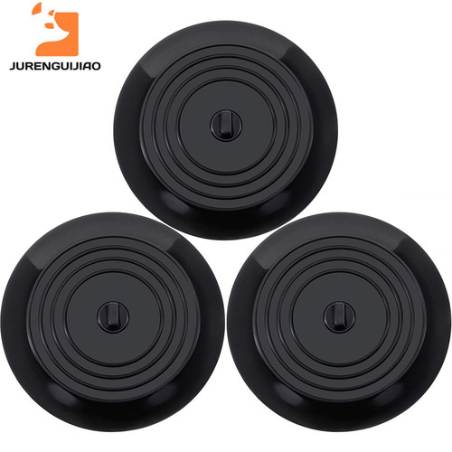 Food grade FDA kitchen sink round silicone sink plug water plug silicone floor drain cover diameter 15cm