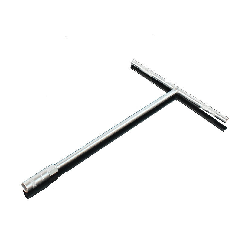 Qiyao alargado manual de tipo T socket llave hexagonal hembra herramienta de reparación de llave en forma de T