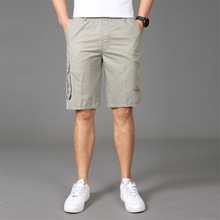 男式春夏新款五分纯色工装休闲拉绳裤子淘宝外贸货源免费代理代发