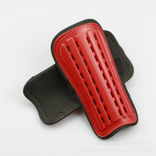 Adult soccer shin guards, sports protective gear, perforated breathable shin guards, shinguards manufacturer