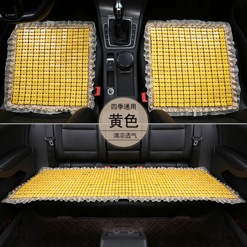 汽车坐垫夏季竹片凉垫麻将席凉垫货车竹子单片坐垫通用款厂家批发