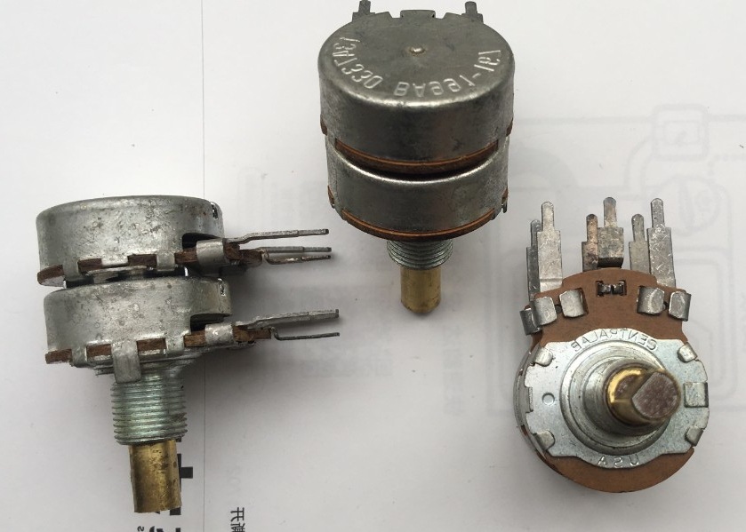 库存 美国 产 24型 双联 B50K 音量电位器 质量好