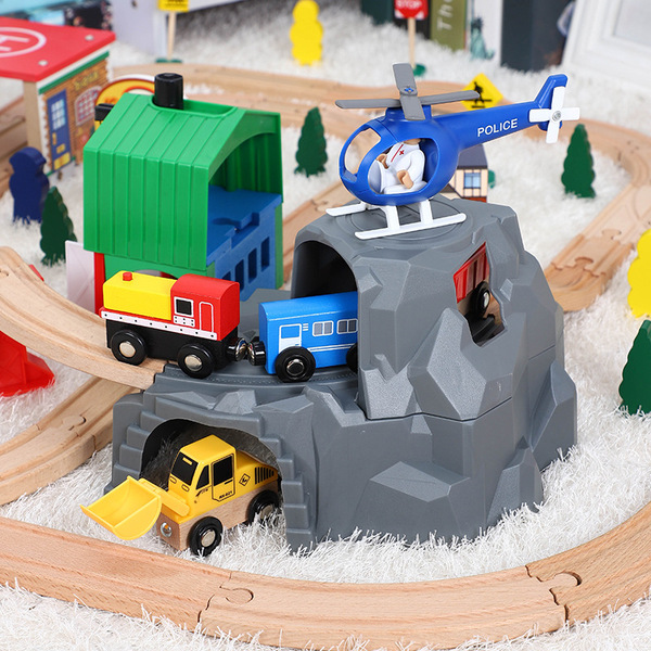 Wooden subway