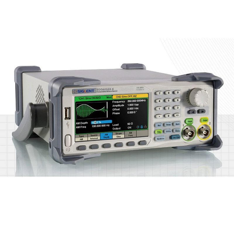 Dingyang SDG6022X-E функция/генератор сигналов произвольной формы 200 м двухканальная выборка 2,4 Гвыб