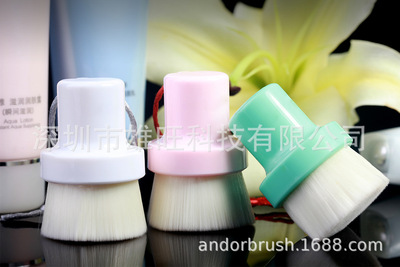 厂家美容面膜刷 手工清洁洁面刷 去黑头清洁按摩刷 便携式洗脸刷|ms