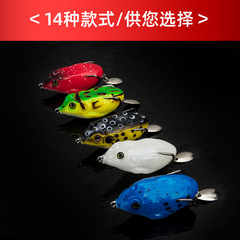 Factory wholesale modified lure imitation frog soft bait artificial bait for bass fishing
