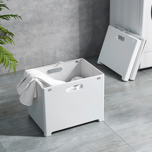 Dirty clothes basket folding home floor-mounted wall-mounted dirty clothes storage basket bathroom multi-functional dirty clothes basket