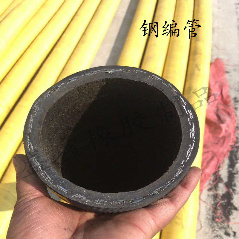 供应工地用盾构机注浆钢丝管 钢丝软管 泥浆管 钢丝橡胶管 蛇皮管