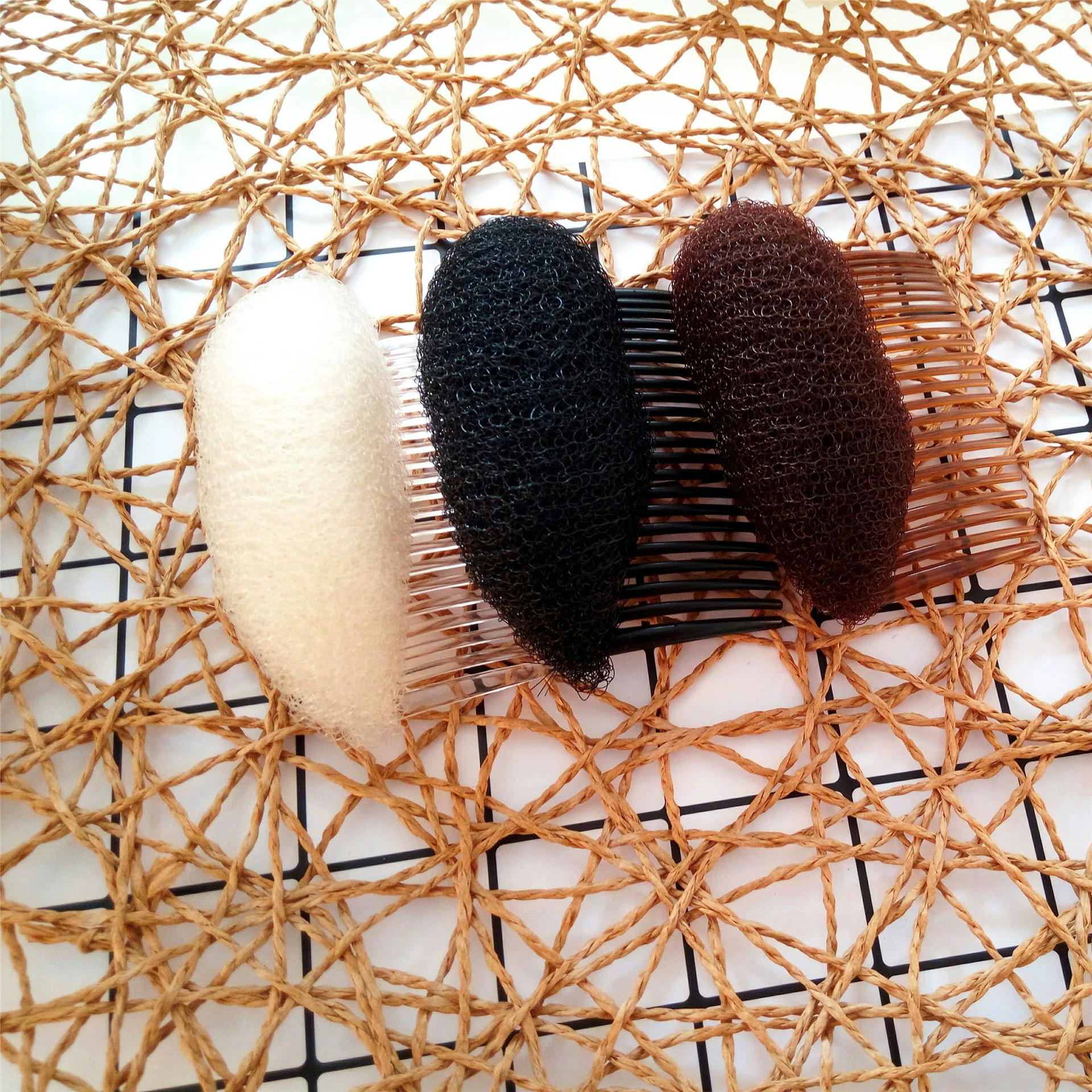 Plastic hair accessory for princess, Korean style, adds volume, wholesale