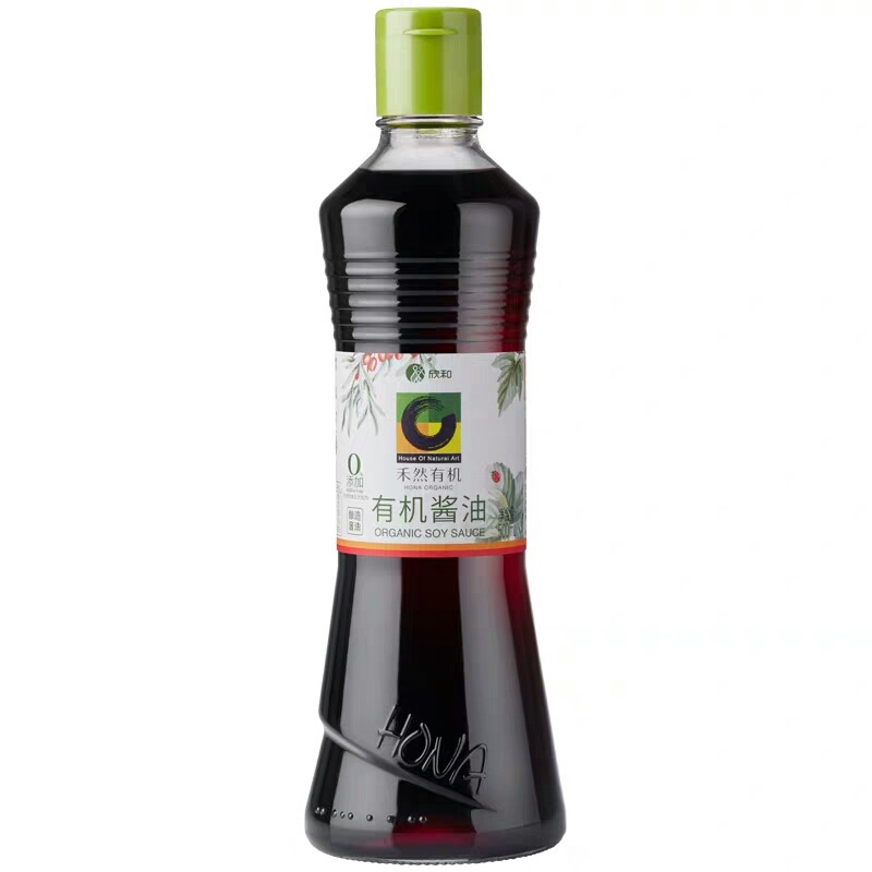 欣和禾然有機醬油500ml 無添加 特級 無糖 高鹽稀態發酵 釀造生抽