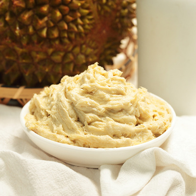 马来西亚进口冷冻榴莲泥 烘焙原材料果泥披萨糕点榴莲果泥非D24泥