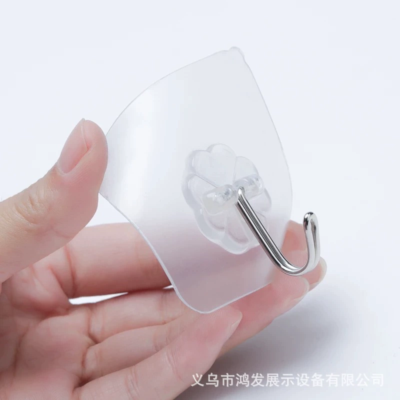 Фабрика Прямой Размер 6*6 матовый прозрачный бесшовный КРЮЧОК сильный липкий крючок Magic Nano Nail бесплатно крючок оптом