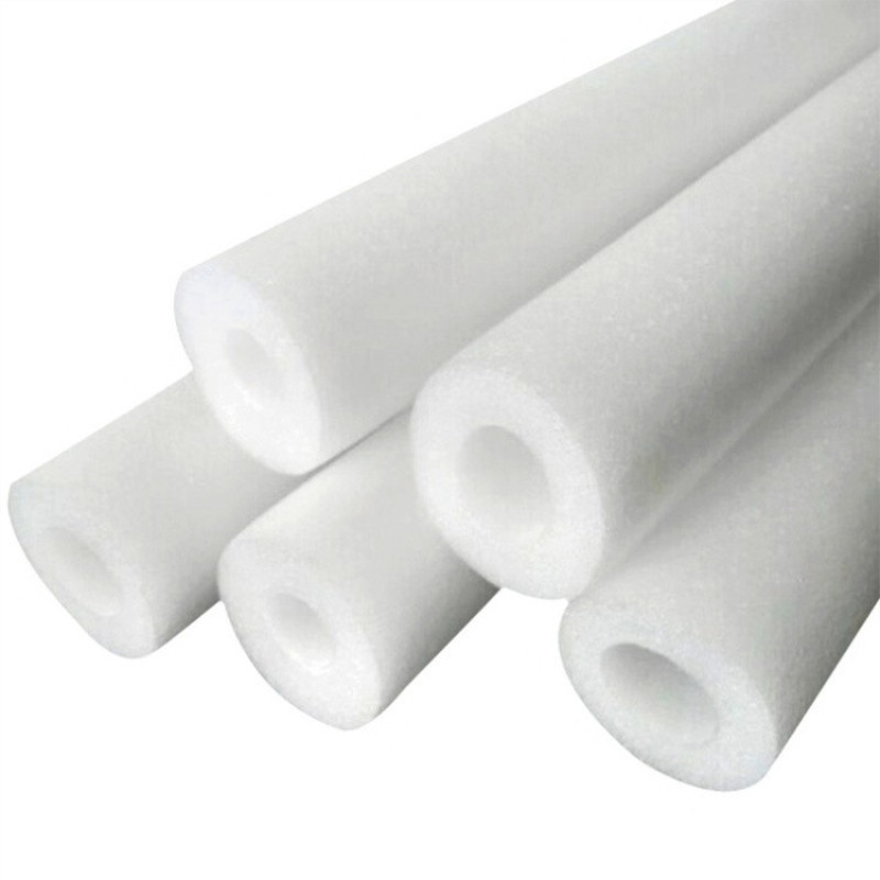 厂家供应 树苗保护管套保温防碰防损白色珍珠棉圆形管 可