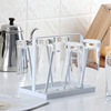 Glass holder, cup, coffee acrylic storage system with glass