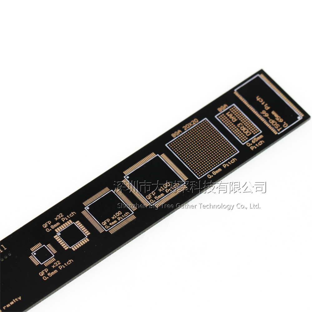 PCB Ruler PCB工程用尺 PCB封装单位 工程尺15CM 沉金工艺-阿里巴巴