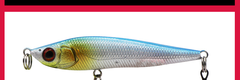 Sinking Minnow Fishing Lures  Shallow Diving Fresh Water Bass Swimbait Tackle Gear