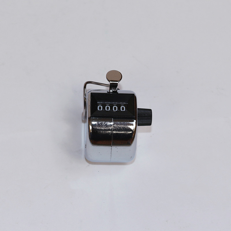 16041四位数机械式手动金属计数器细胞计数器实验器材教学仪器