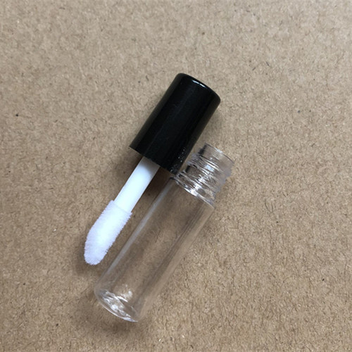In stock 4.3cm long 1.5ml super mini blown bottle lip gloss tube small eyeliner tube growth liquid sub-bottle