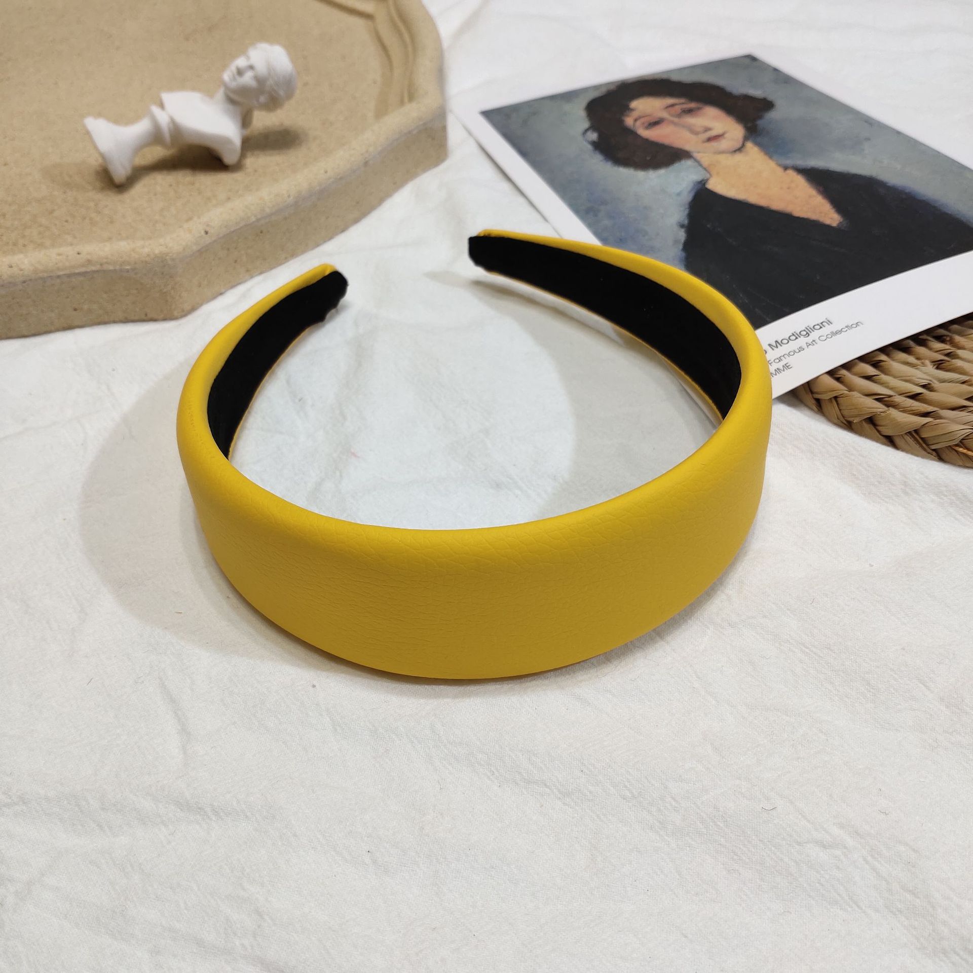 Simple New Leather Simple Headband display picture 14