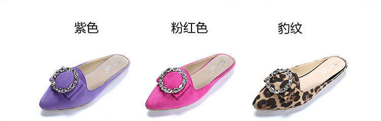Dép sandal nữ bít mũi đế mềm đính đá — A1-3 Màu mơ, A1-6 màu hồng, Màu trắng A1-3, Màu tím A1-6 chi tiết 27