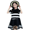 Dress, summer clothing, small princess costume, cotton skirt, 2020, suitable for teen, western style