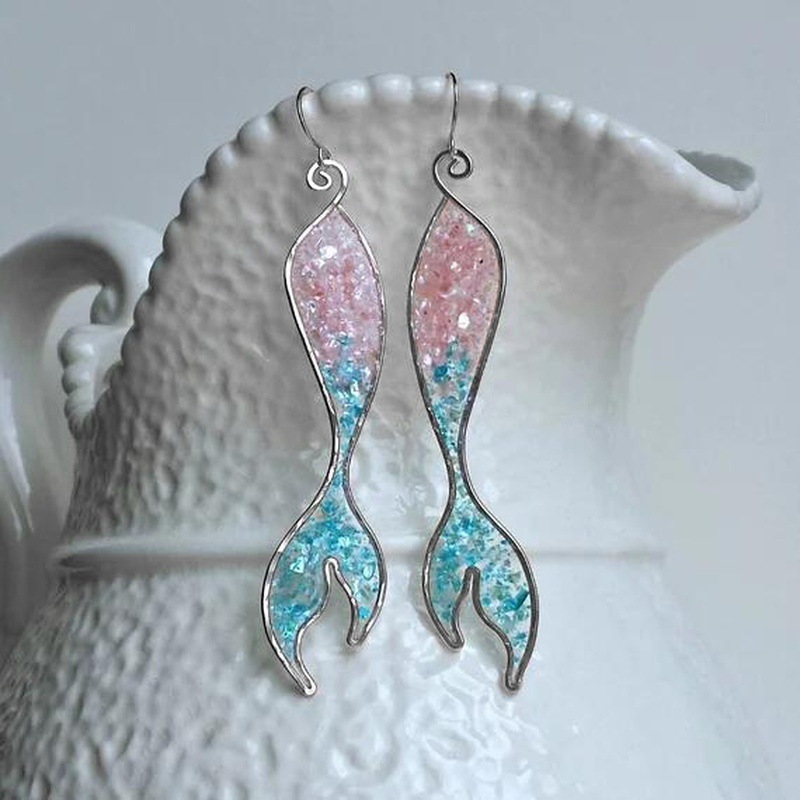 (Cross-border trading), accessory, earrings, 2019, gradient, European style
