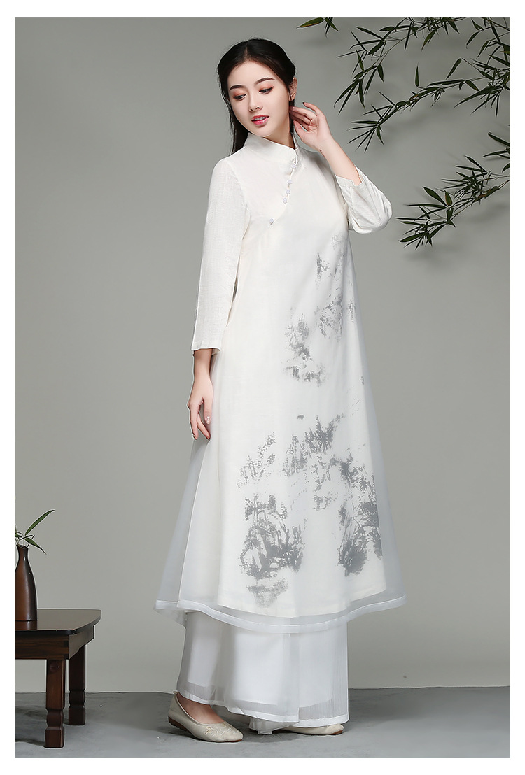 Costume femme en Coton et lin - Ref 3333741 Image 11