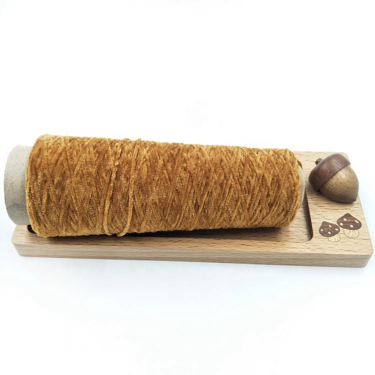 厂家供应5支全涤 雪尼尔纱线 帽子围巾线毯专用纱线花式纱可定制