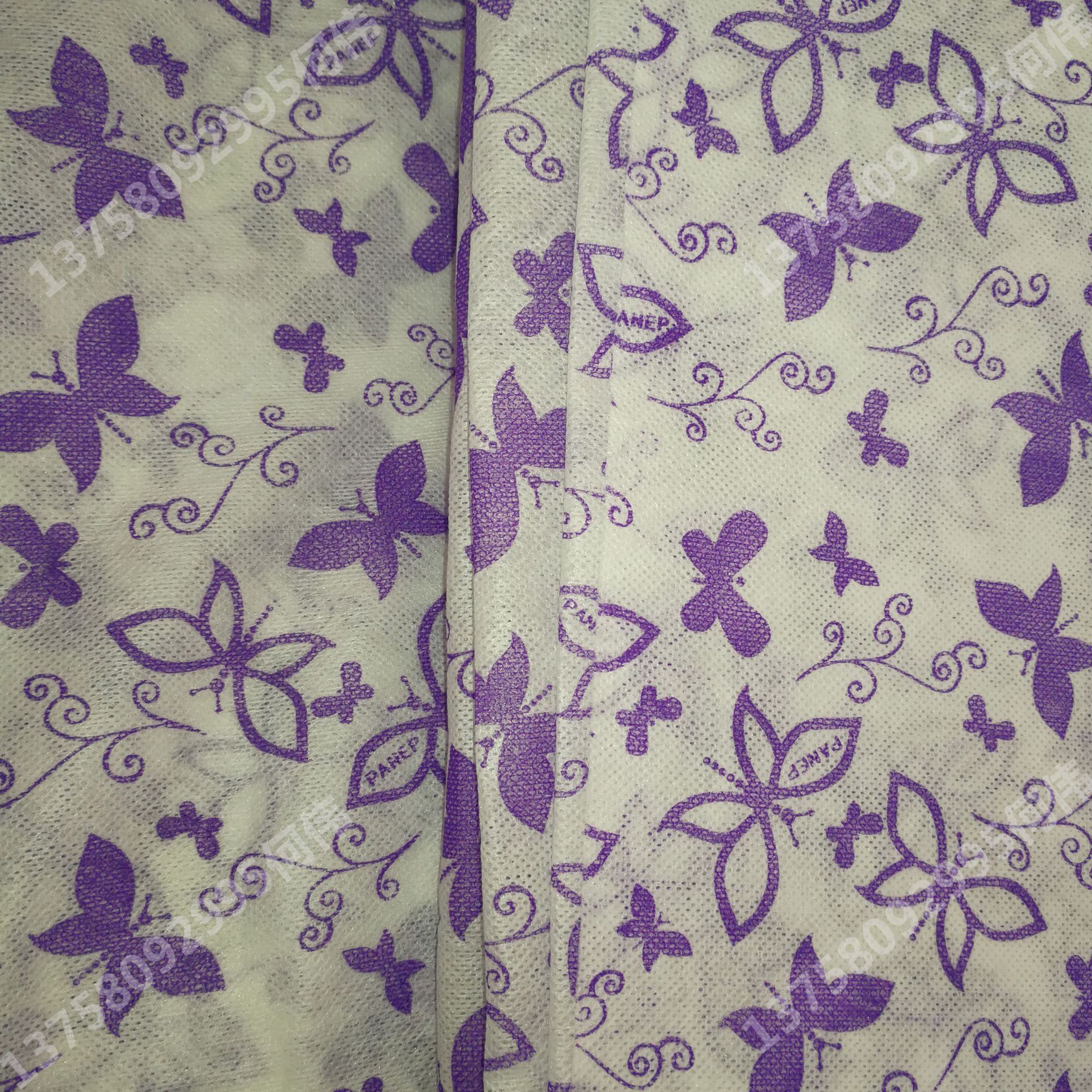 印花水刺無(wú)紡布