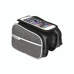 B-SOUL Bicycle Saddle Bag, Mountain Bike Handlebar Bag, Touch Screen Phone Bag, Top Tube Bag, Cycling Gear Accessories