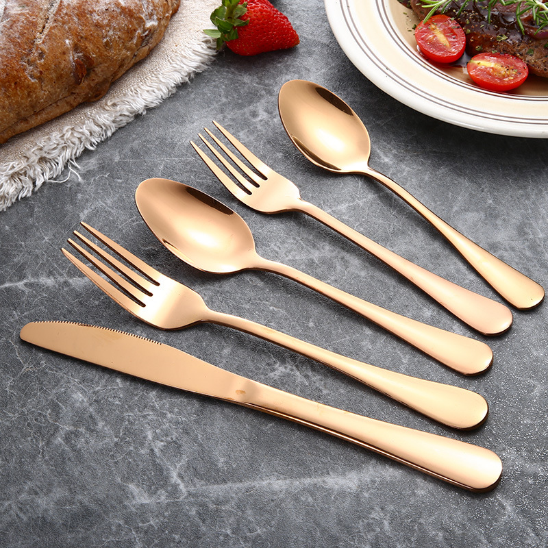 5 피스 세트-로즈 골드